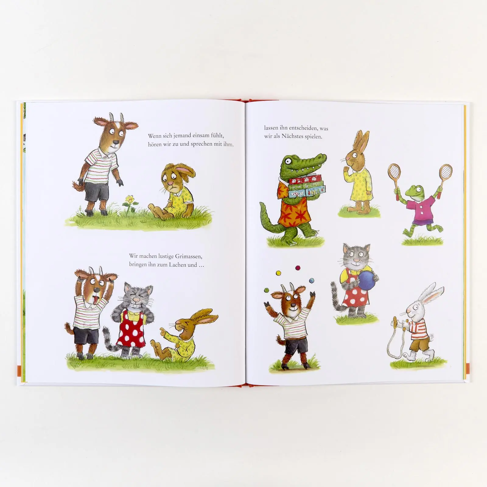 Bild: 9783407759900 | Willkommen. Ein Buch über Freundschaft | Axel Scheffler (u. a.) | Buch