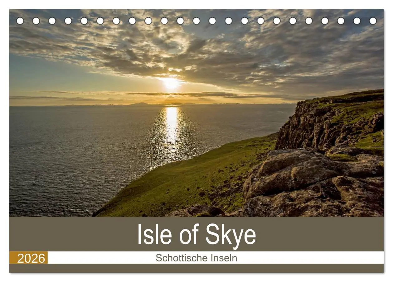 Cover: 9783516109900 | Isle of Skye - Schottlands Inseln (Tischkalender 2026 DIN A5 quer),...