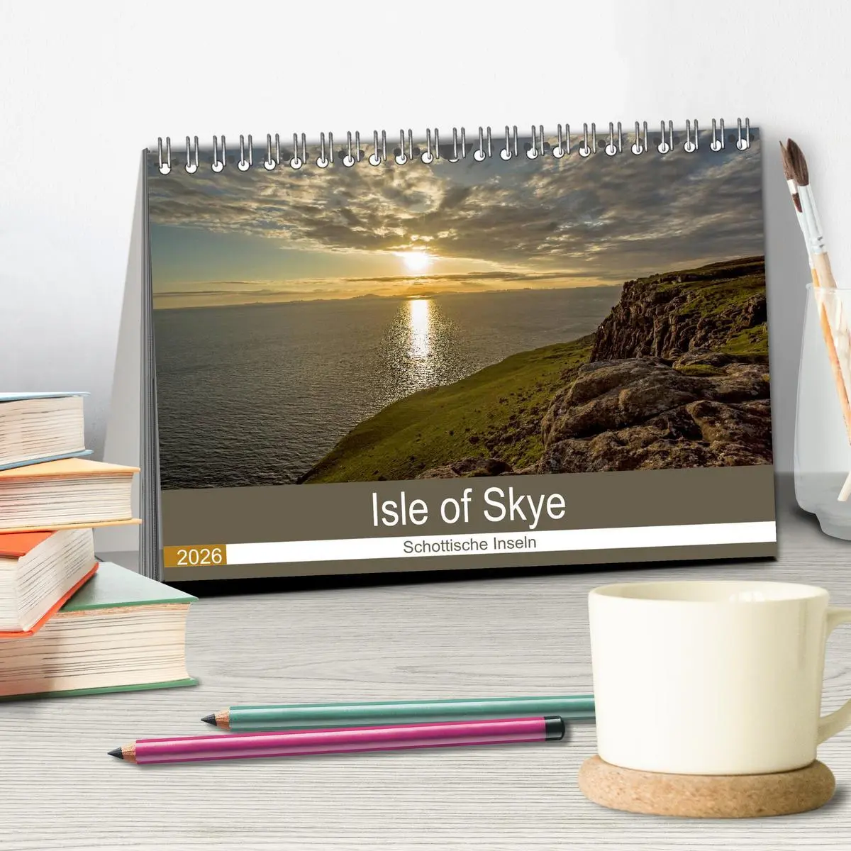 Bild: 9783516109900 | Isle of Skye - Schottlands Inseln (Tischkalender 2026 DIN A5 quer),...