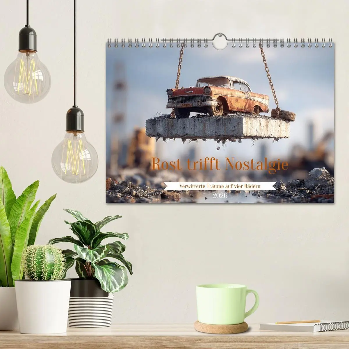 Bild: 9783516659900 | Rost trifft Nostalgie (Wandkalender 2026 DIN A4 quer), CALVENDO...