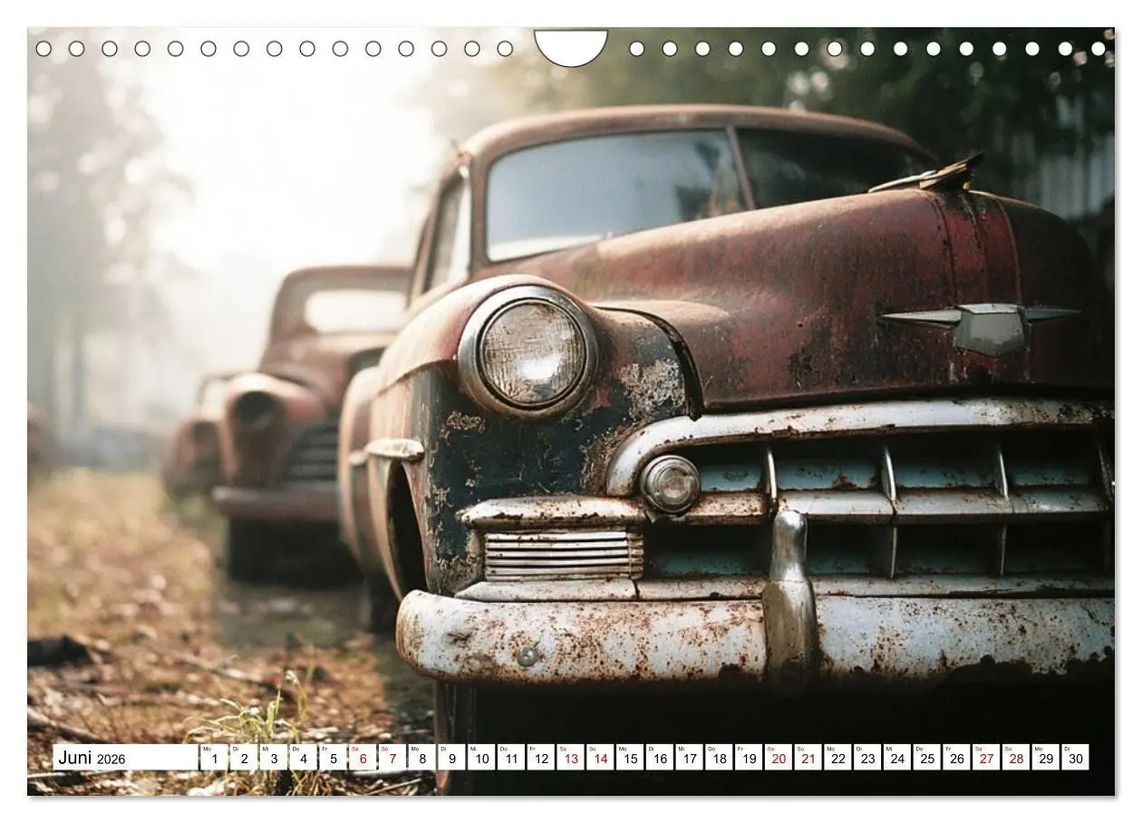 Bild: 9783516659900 | Rost trifft Nostalgie (Wandkalender 2026 DIN A4 quer), CALVENDO...