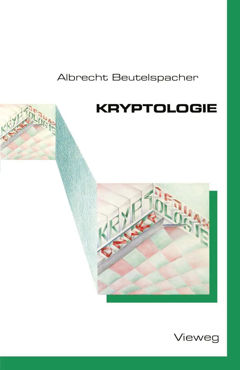 Cover: 9783528089900 | Kryptologie | Albrecht Beutelspacher | Taschenbuch | 106 S. | Deutsch