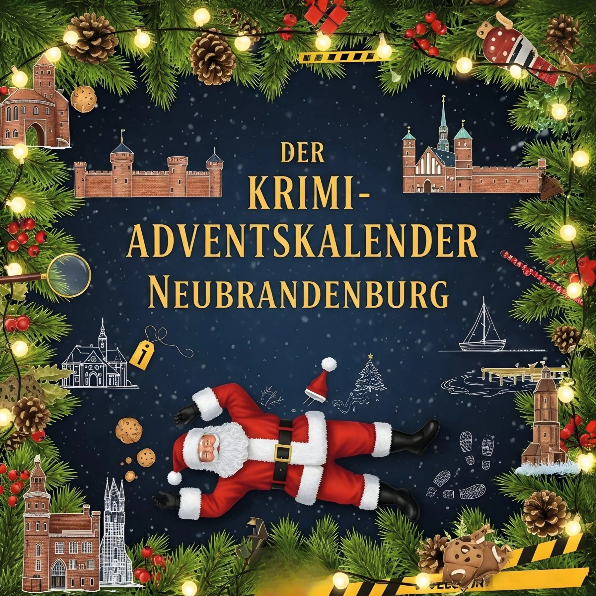 Cover: 9783695309900 | Der Krimi-Adventskalender Neubrandenburg | Mordsverdächtig in 24 Akten