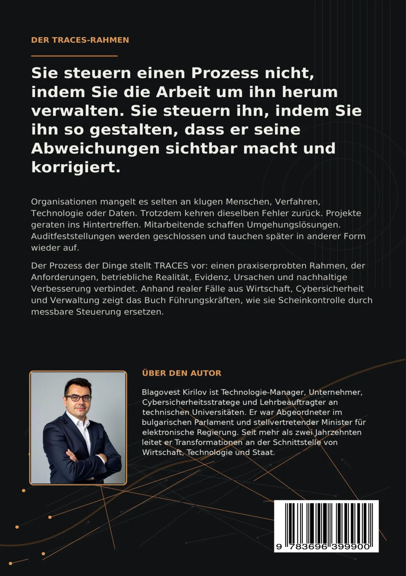Rückseite: 9783696399900 | Der Prozess der Dinge | Blagovest Kirilov | Taschenbuch | 230 S.