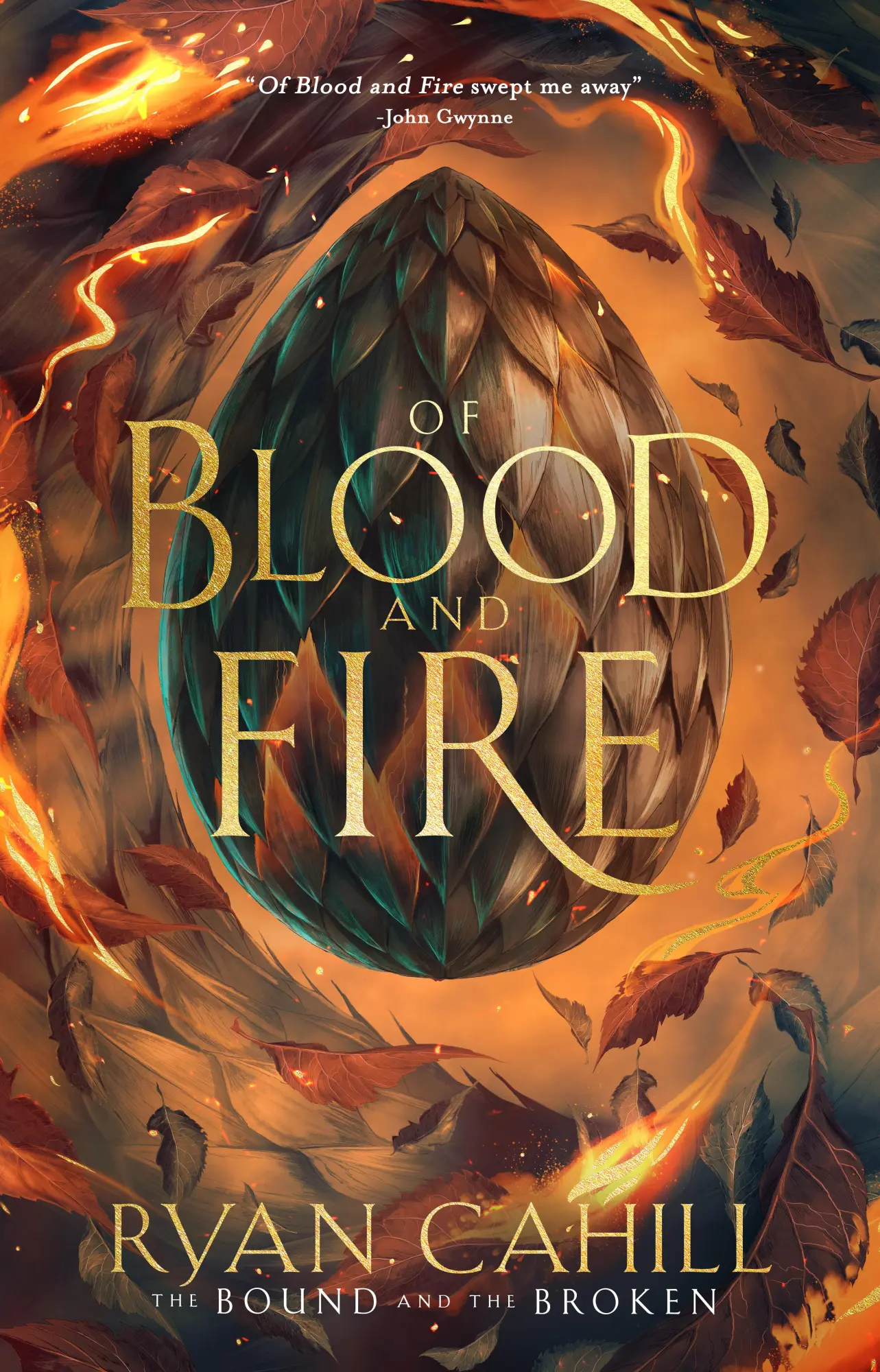Cover: 9781836980001 | Of Blood &amp; Fire | Ryan Cahill | Buch | Einband - fest (Hardcover)