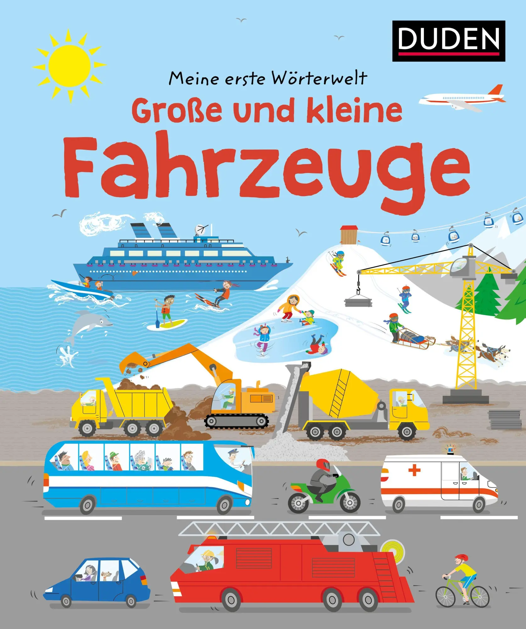 Cover: 9783411730001 | Meine erste Wörterwelt. Große und kleine Fahrzeuge Buntes Lern- und...