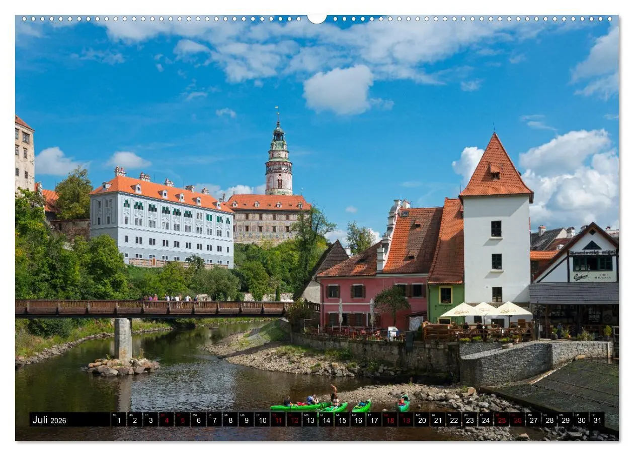 Bild: 9783457440001 | Ceský Krumlov - Böhmisch Krumau (hochwertiger Premium Wandkalender...