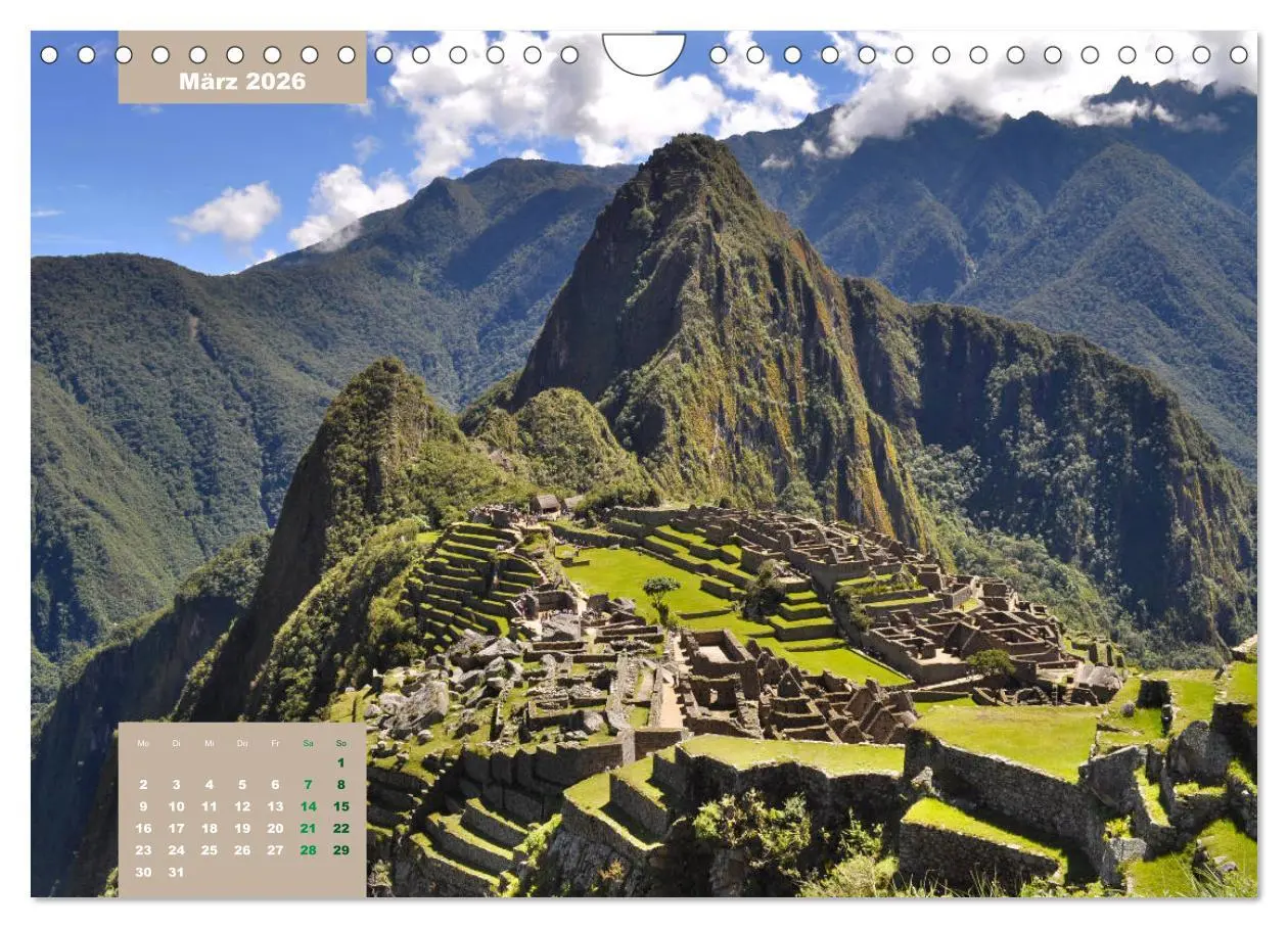 Bild: 9783457680001 | Erlebe mit mir das spannende Südamerika (Wandkalender 2026 DIN A4...