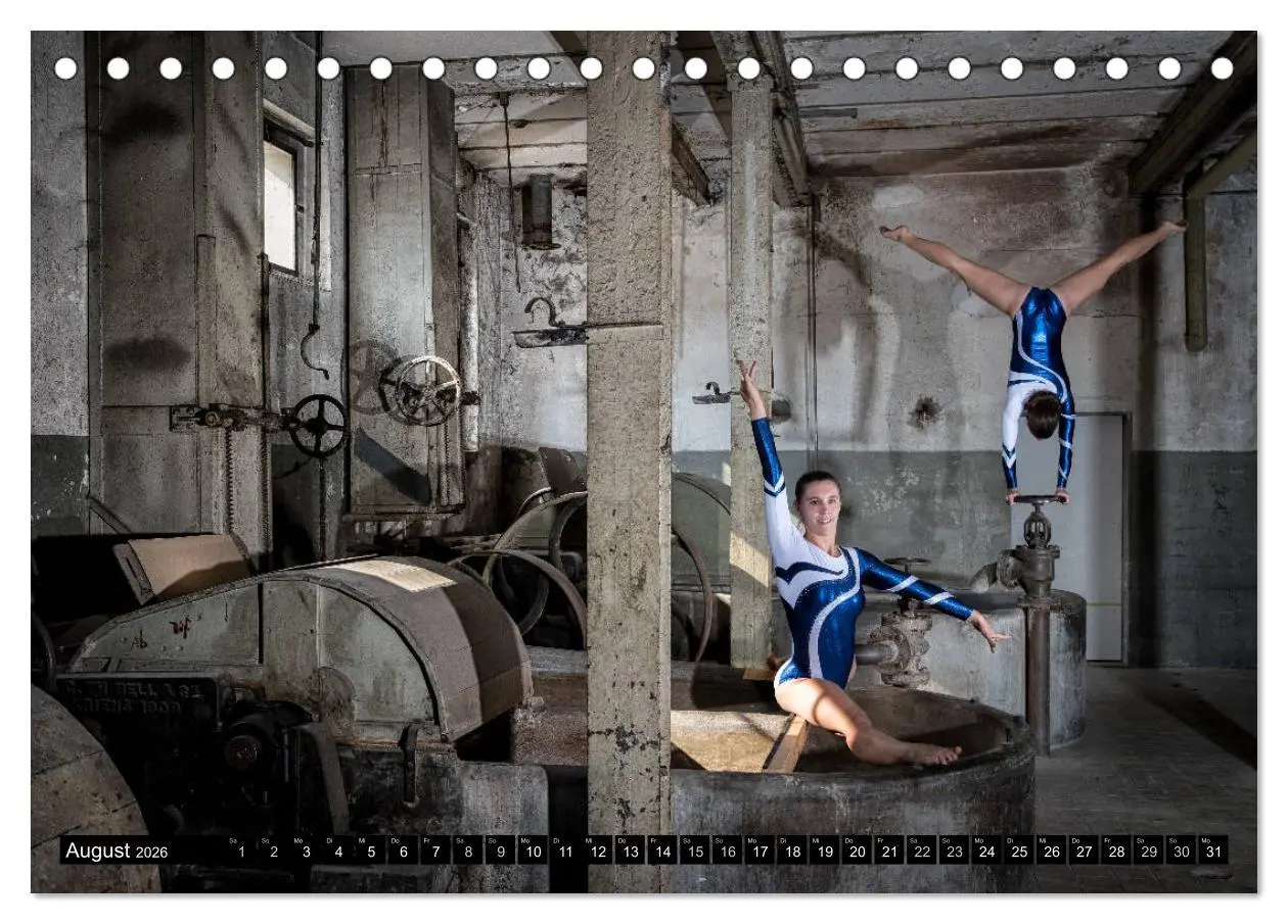 Bild: 9783457750001 | Turnwerk (Tischkalender 2026 DIN A5 quer), CALVENDO Monatskalender