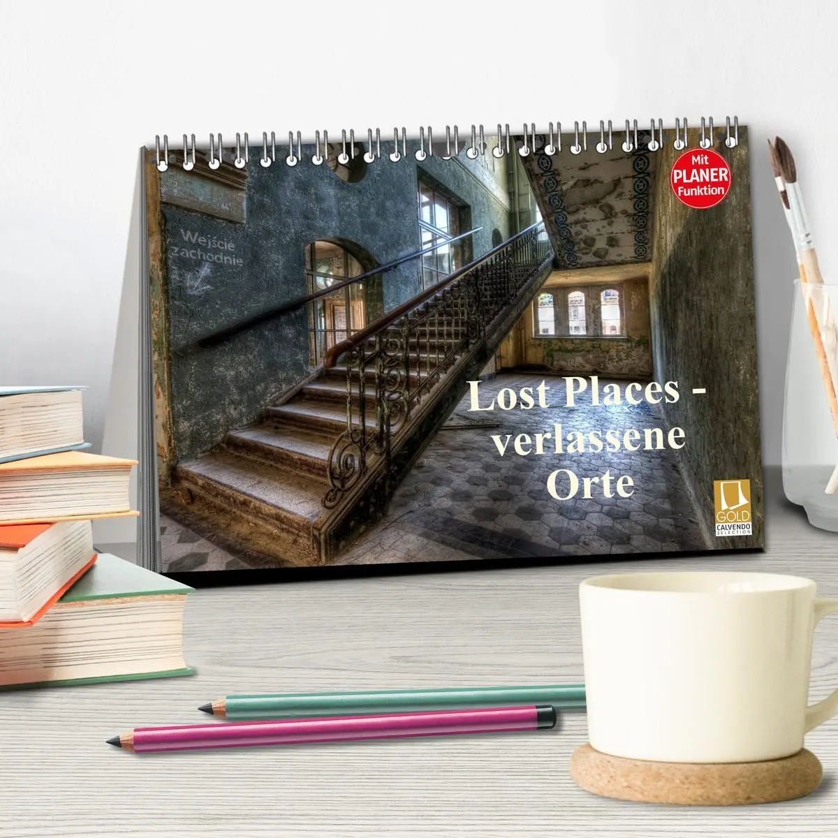 Bild: 9783457990001 | Lost Places - verlassene Orte (Tischkalender 2026 DIN A5 quer),...