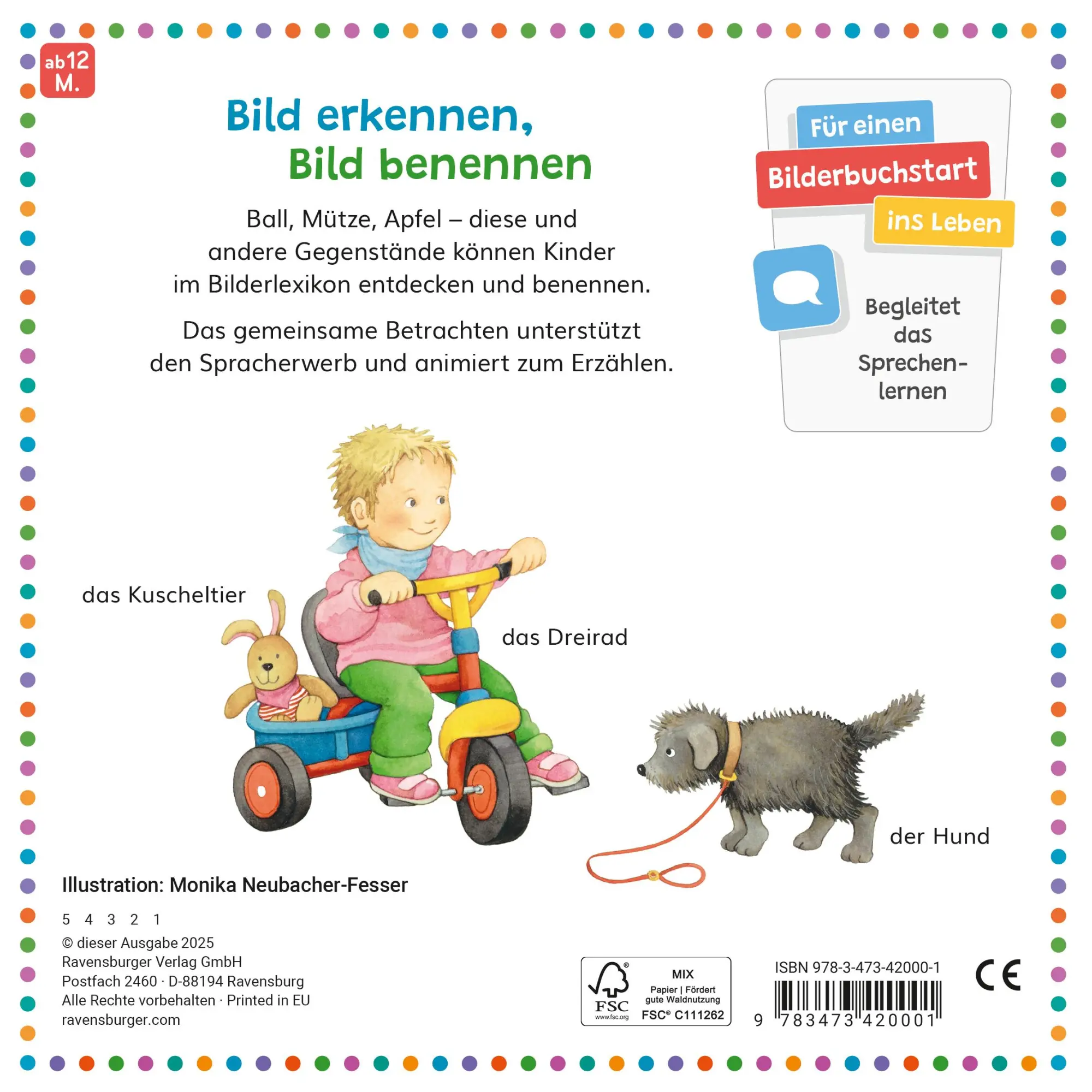 Rückseite: 9783473420001 | Mein allererstes Bilderlexikon | Monika Neubacher-Fesser | Buch | 2025