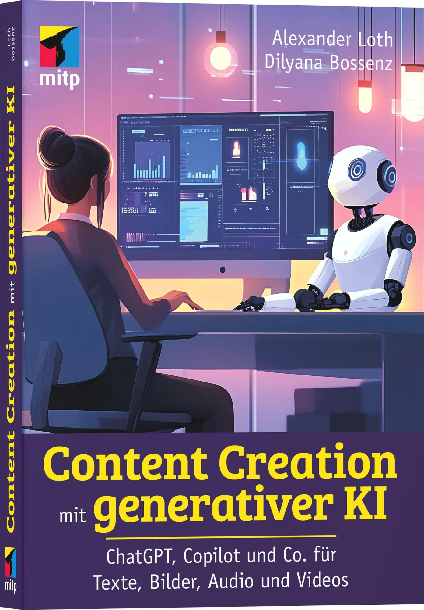 Cover: 9783747510001 | Content Creation mit generativer KI | Alexander Loth (u. a.) | Buch