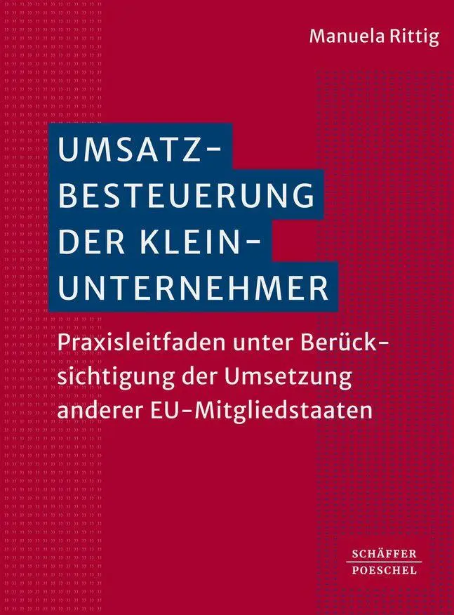 Cover: 9783791070001 | Umsatzbesteuerung der Kleinunternehmer | Manuela Rittig | Taschenbuch