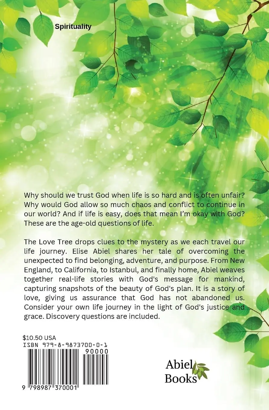 Rückseite: 9798987370001 | The Love Tree | Journey to Everlasting | Elise Abiel | Taschenbuch