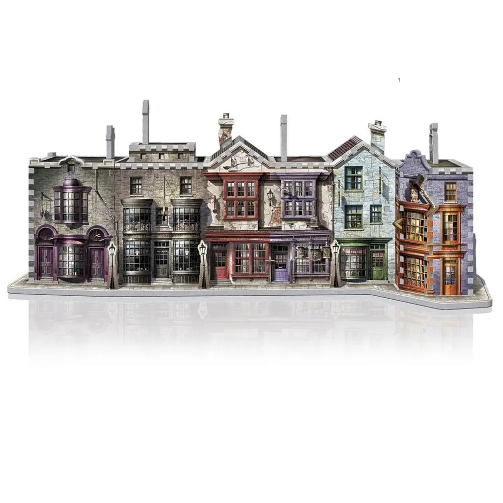 Bild: 665541010101 | Winkelgasse/Diagon Alley - Harry Potter/ 3D-Puzzle 450 Teile | Spiel