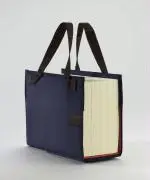 Bild: 4260106430101 | LexSKIN Einband in Gr. L (Sartorius) in Marine-Blau mit...