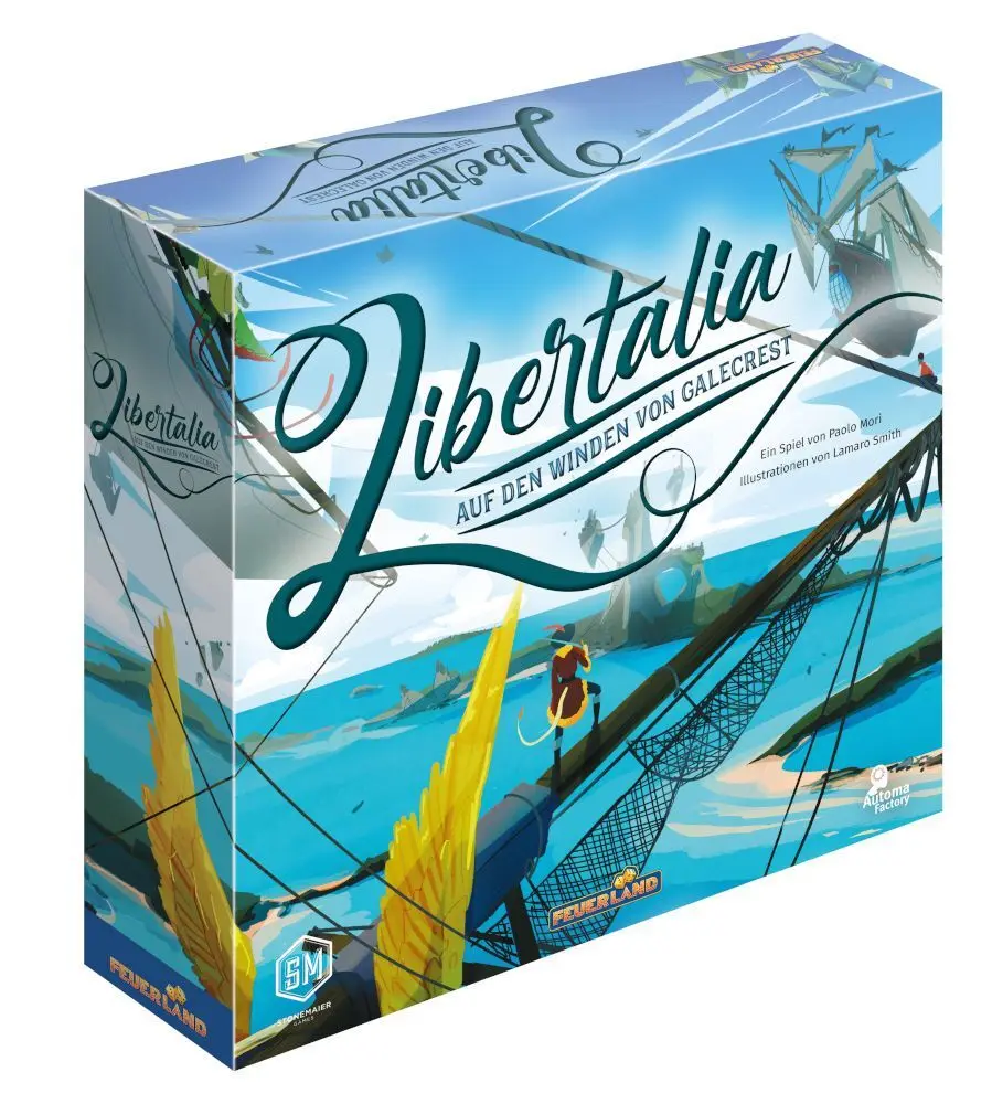 Cover: 4260705310101 | Libertalia | Auf den Winden von Galecrest | Paolo Mori | Spiel | 2023
