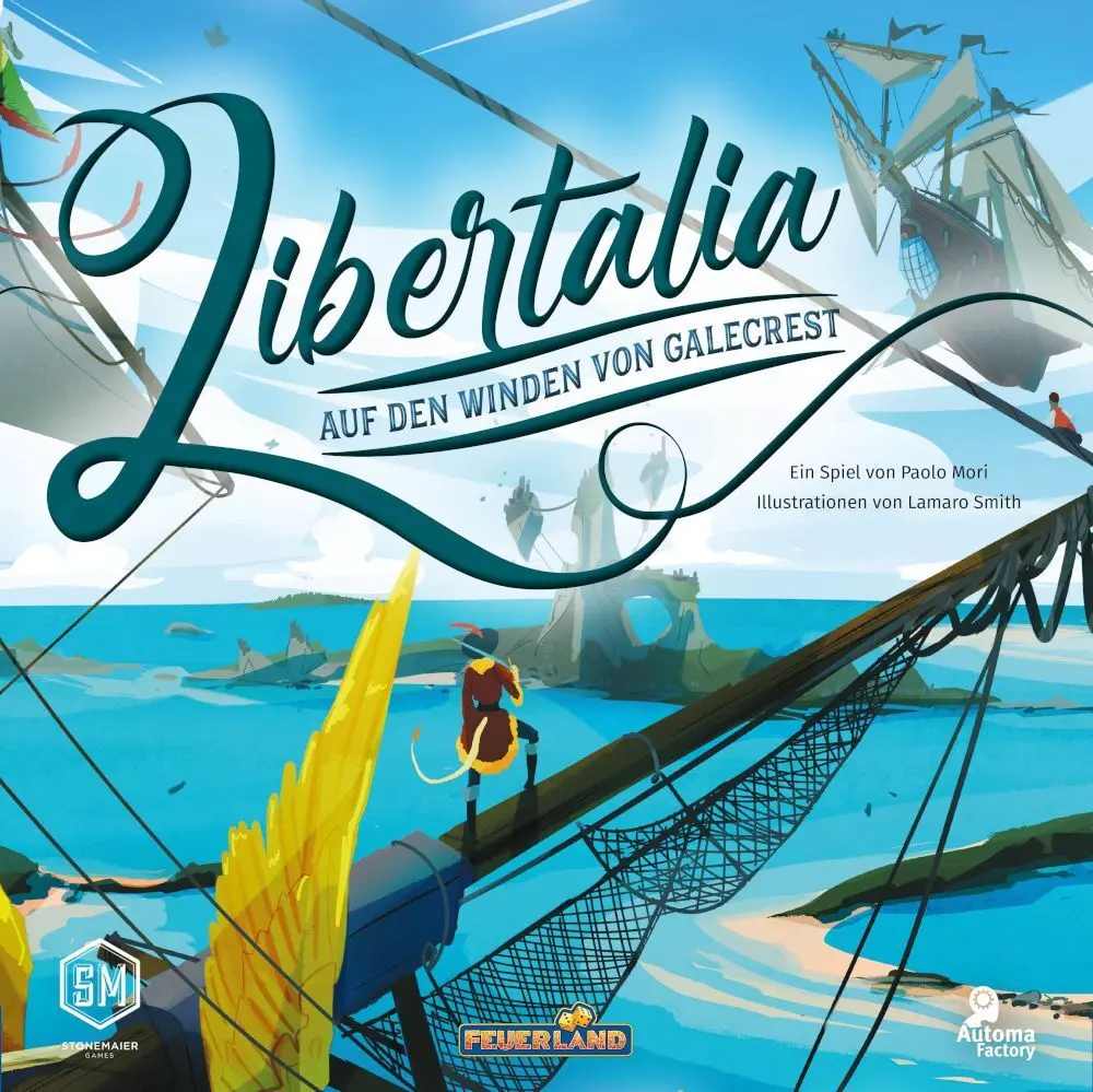 Bild: 4260705310101 | Libertalia | Auf den Winden von Galecrest | Paolo Mori | Spiel | 2023