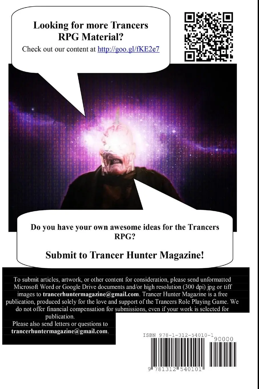 Rückseite: 9781312540101 | Trancers RPG | Ahi Kerp (u. a.) | Taschenbuch | Englisch | 2014