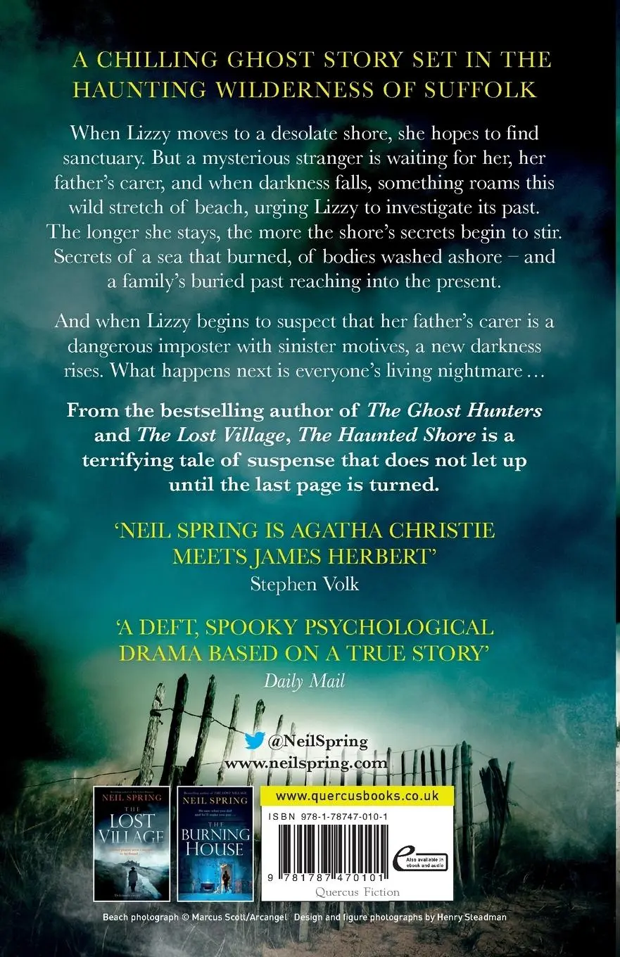 Rückseite: 9781787470101 | The Haunted Shore | Neil Spring | Taschenbuch | Englisch | 2020