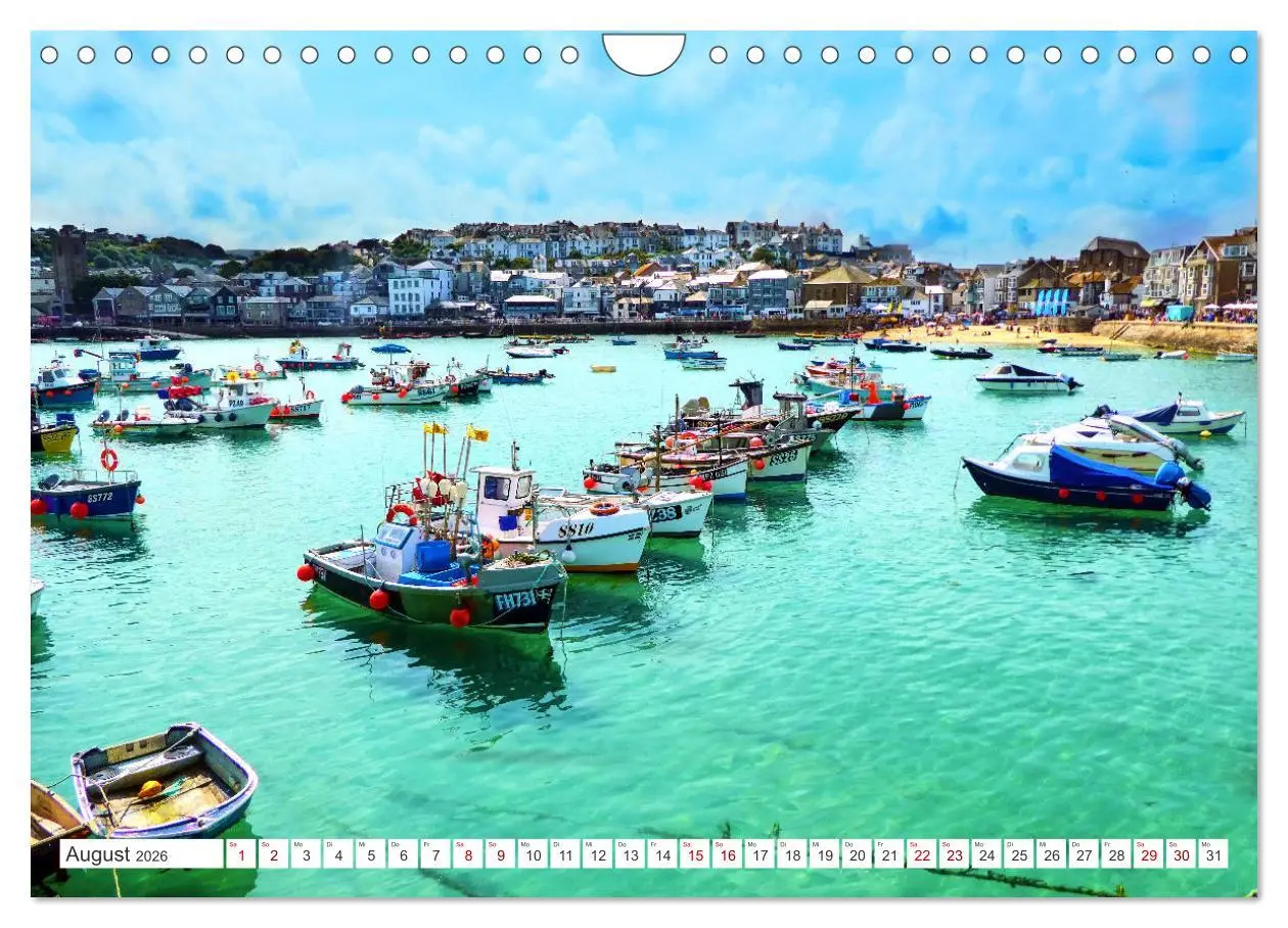 Bild: 9783457360101 | Südengland - On the road in Devon und Cornwall (Wandkalender 2026...