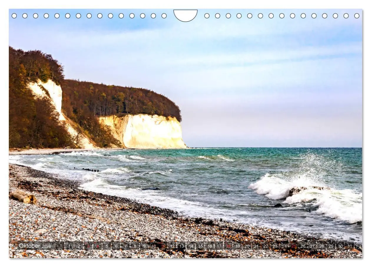 Bild: 9783457740101 | RÜGEN-LIEBE (Wandkalender 2026 DIN A4 quer), CALVENDO Monatskalender