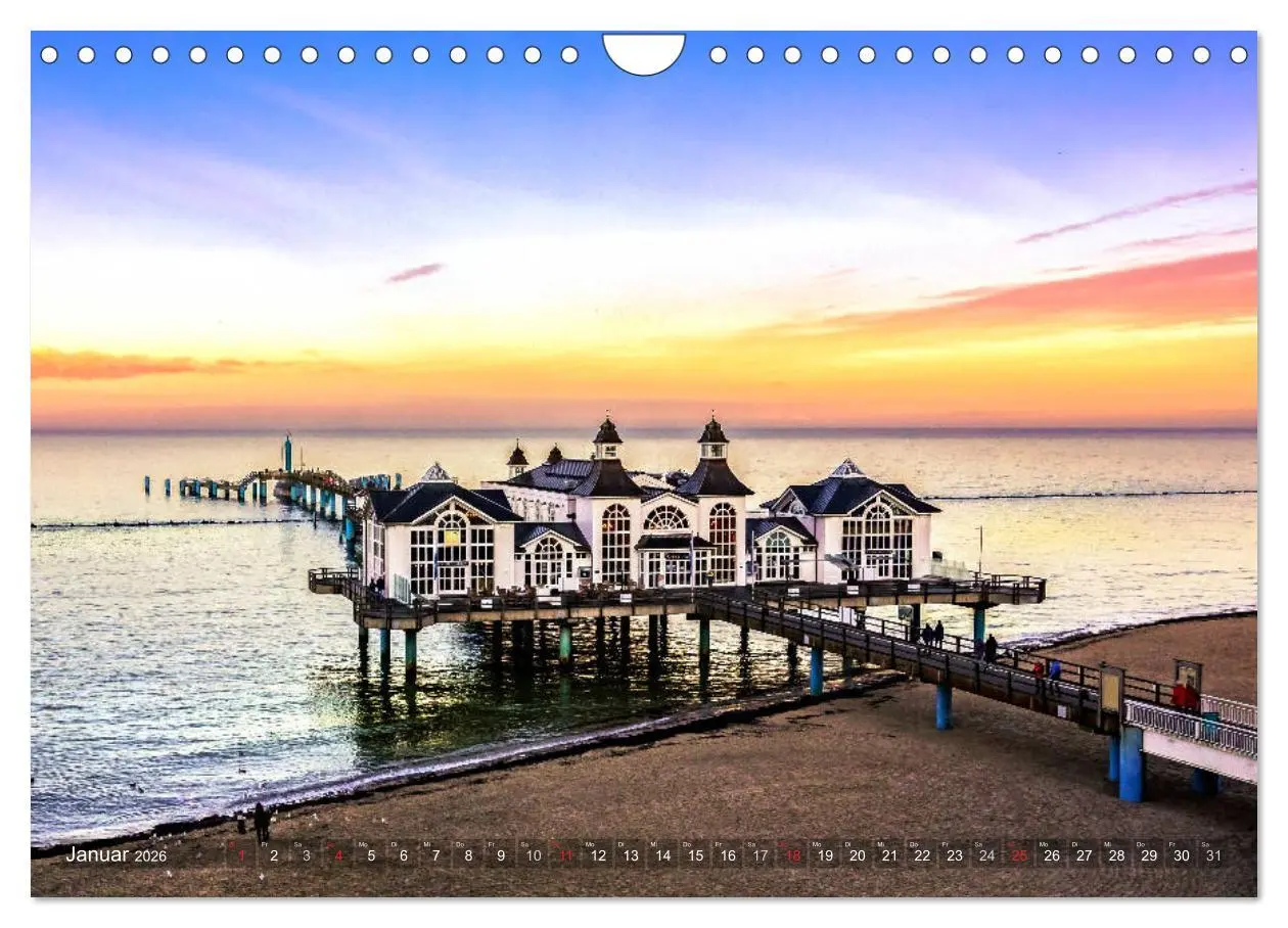 Bild: 9783457740101 | RÜGEN-LIEBE (Wandkalender 2026 DIN A4 quer), CALVENDO Monatskalender