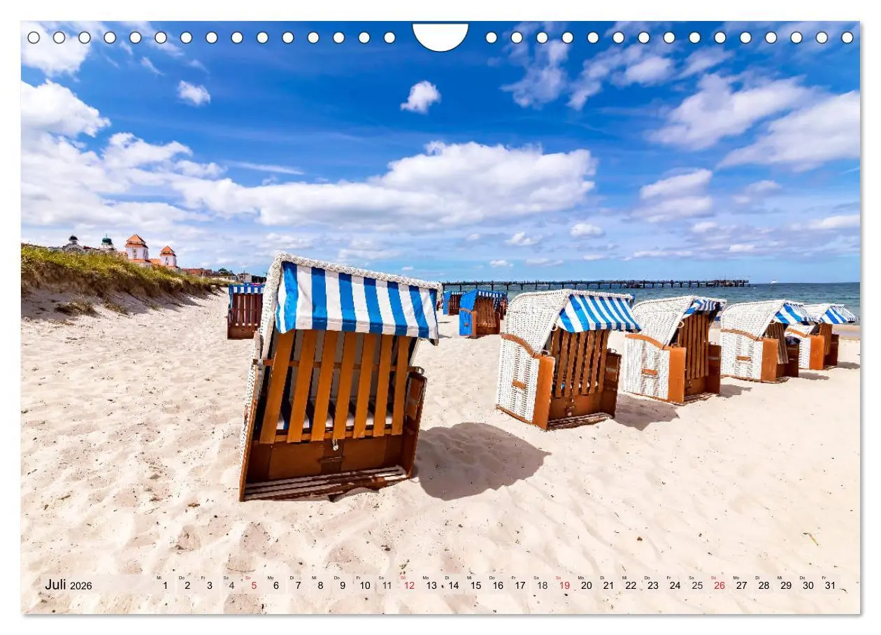 Bild: 9783457740101 | RÜGEN-LIEBE (Wandkalender 2026 DIN A4 quer), CALVENDO Monatskalender