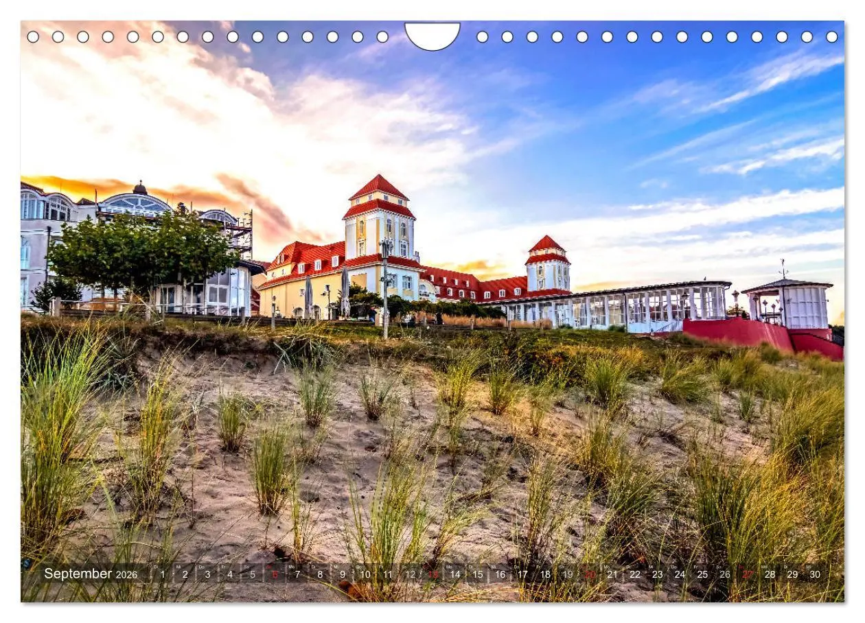 Bild: 9783457740101 | RÜGEN-LIEBE (Wandkalender 2026 DIN A4 quer), CALVENDO Monatskalender