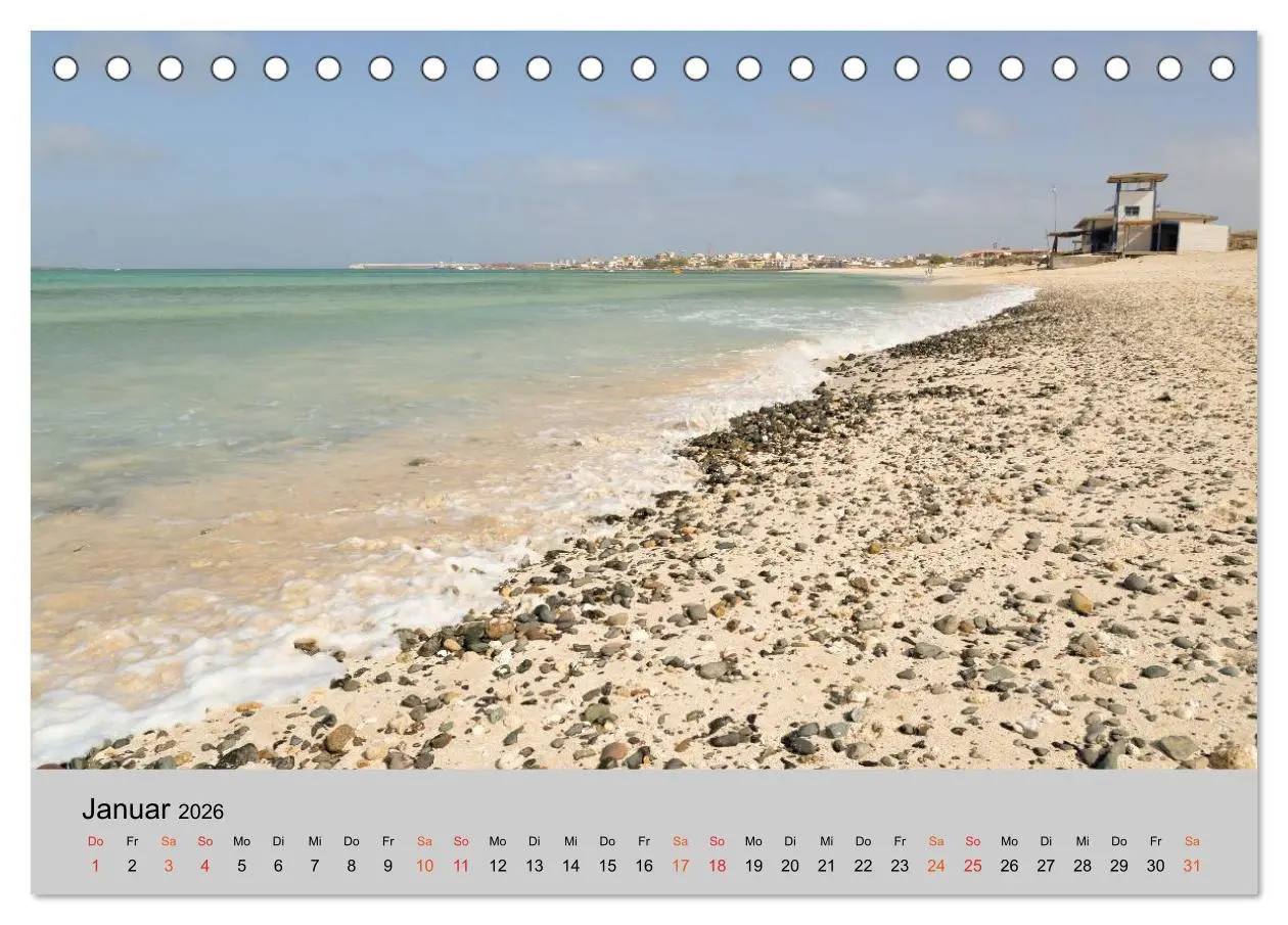 Bild: 9783457980101 | Boa Vista - Perle der Kapverden (Tischkalender 2026 DIN A5 quer),...