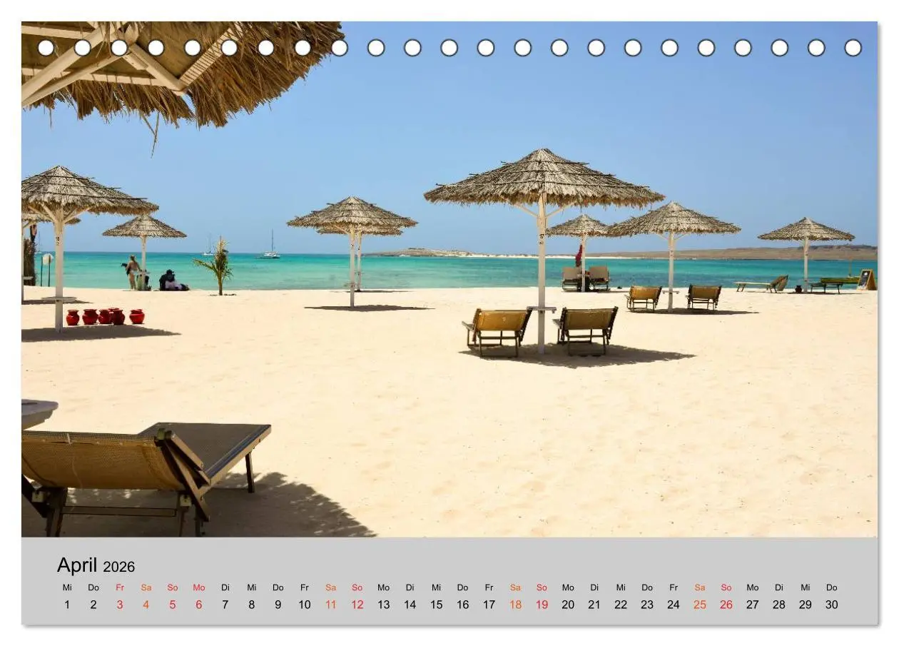Bild: 9783457980101 | Boa Vista - Perle der Kapverden (Tischkalender 2026 DIN A5 quer),...