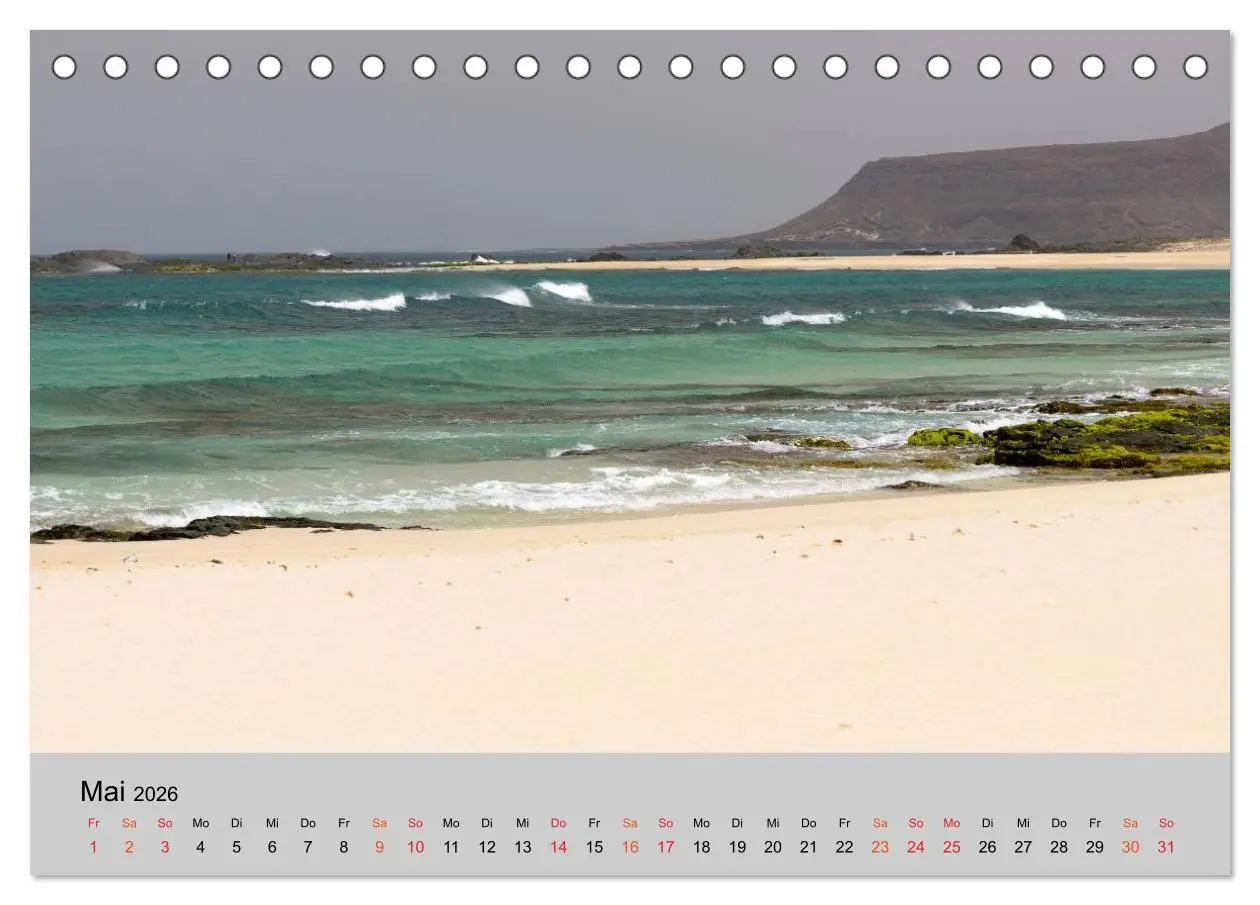 Bild: 9783457980101 | Boa Vista - Perle der Kapverden (Tischkalender 2026 DIN A5 quer),...