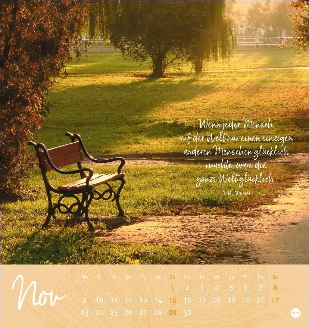 Bild: 9783756410101 | Tage voller Glück Postkartenkalender 2026 | Heye | Kalender | 13 S.