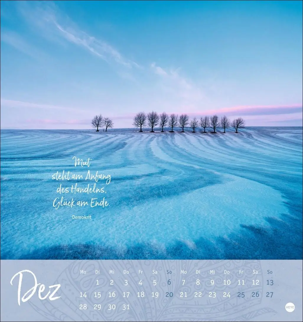 Bild: 9783756410101 | Tage voller Glück Postkartenkalender 2026 | Heye | Kalender | 13 S.