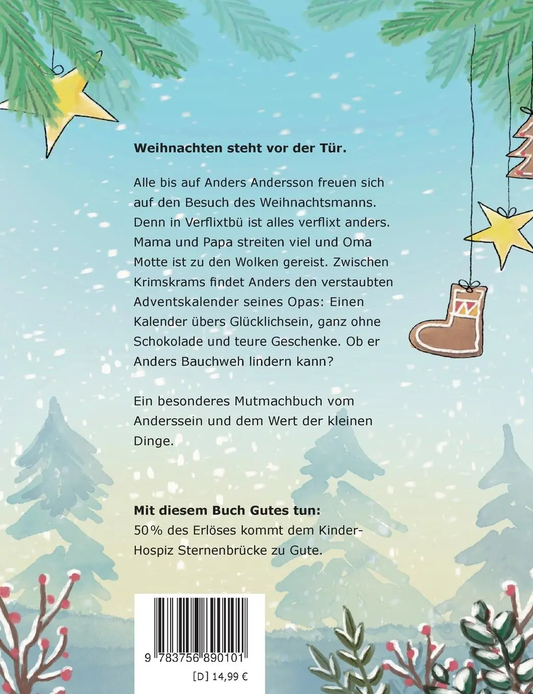 Rückseite: 9783756890101 | Der besondere Adventskalender des Anders Andersson | Tjorven Boderius