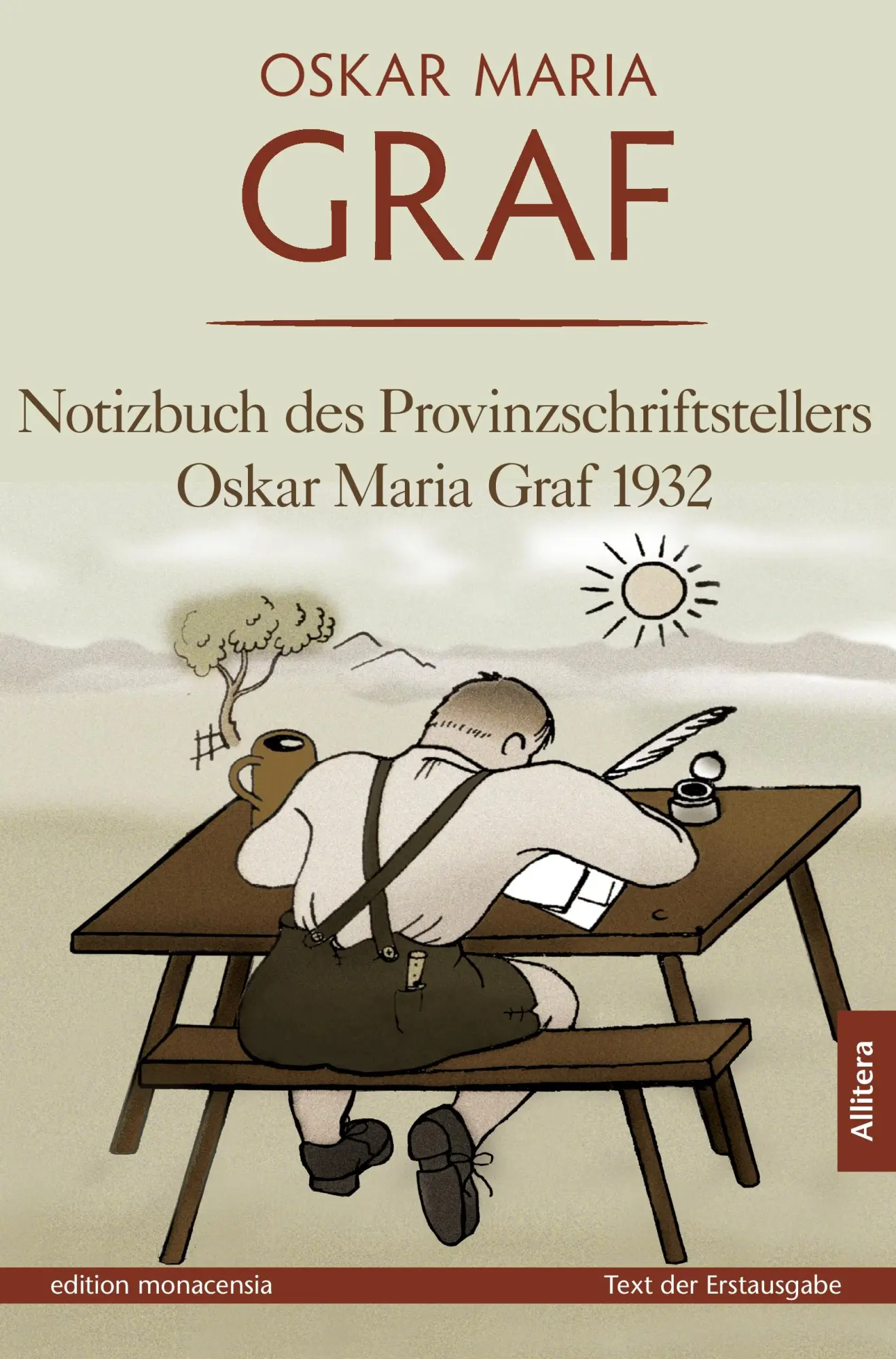 Cover: 9783869060101 | Notizbuch des Provinzschriftstellers Oskar Maria Graf 1932 | Graf