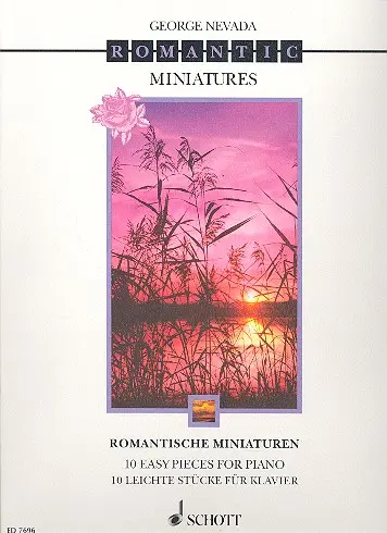Cover: 9790001080101 | Romantic Miniatures | 10 leichte Stücke. Klavier. | George Nevada