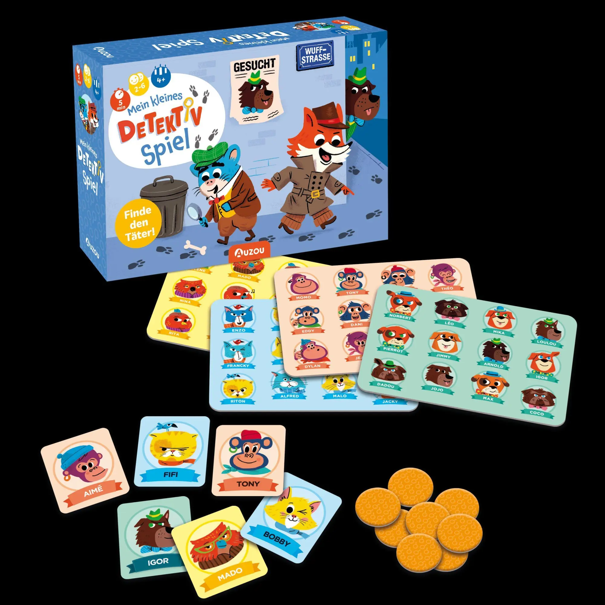 Bild: 3760354050201 | Auzou Mein kleines Detektiv-Spiel | Auzou | Spiel | 405020 | Deutsch