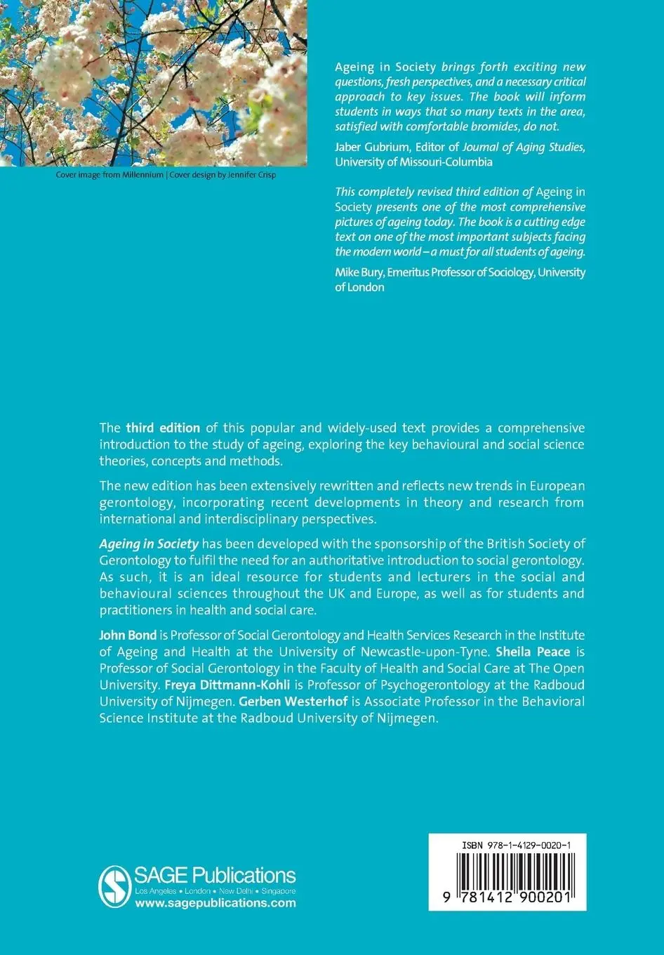 Rückseite: 9781412900201 | Ageing in Society | John Bond (u. a.) | Taschenbuch | Englisch | 2007