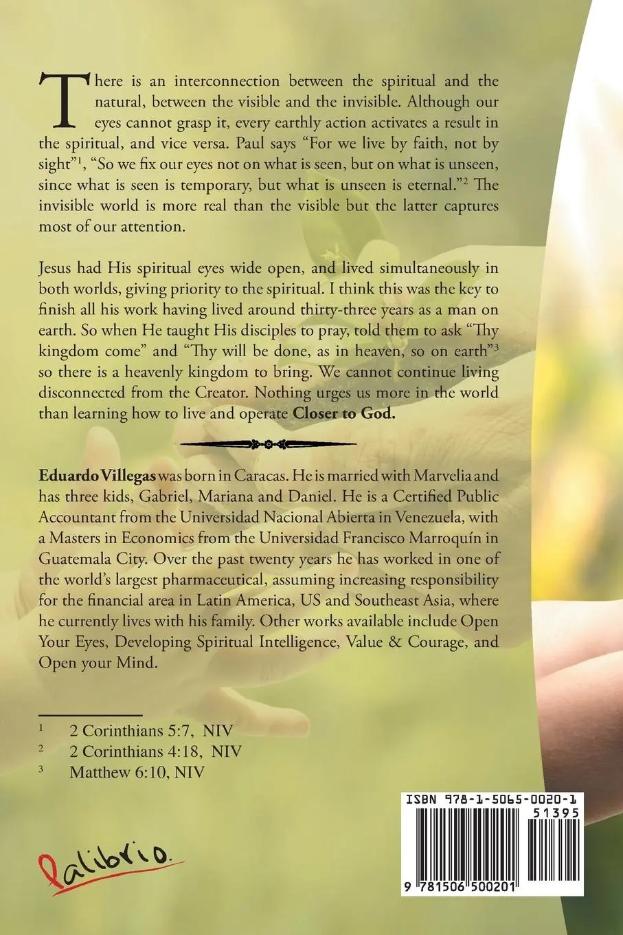 Rückseite: 9781506500201 | Closer to God | Eduardo Villegas | Taschenbuch | Englisch | 2015