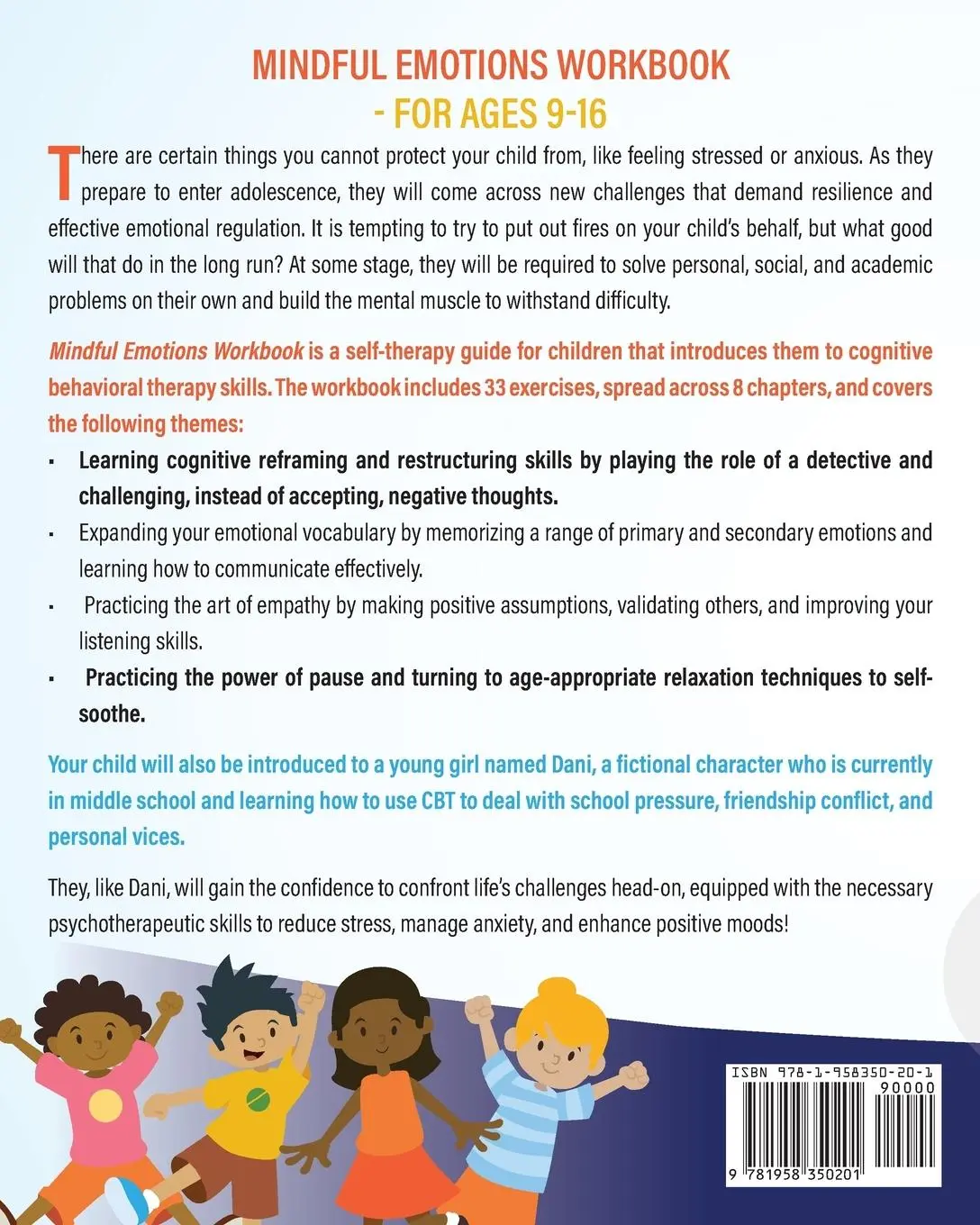 Rückseite: 9781958350201 | Mindful Emotions Workbook | A CBT Guide for Kids | Richard Bass | Buch