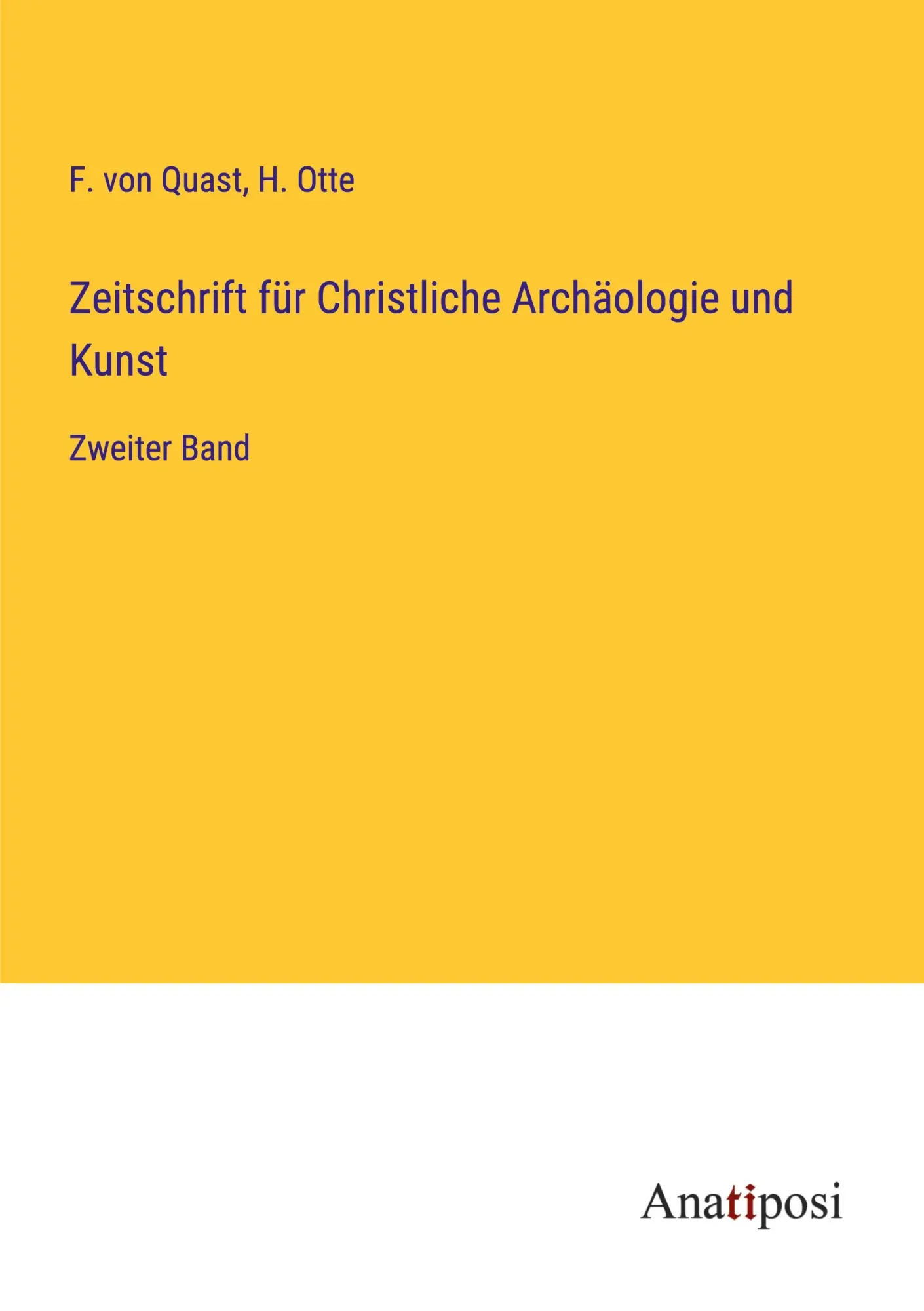 Zeitschrift für Christliche Archäologie und Kunst