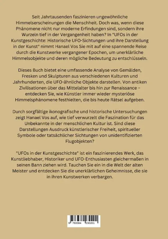 Rückseite: 9783384230201 | UFOs in der Kunstgeschichte | Hanael Vos | Taschenbuch | Paperback