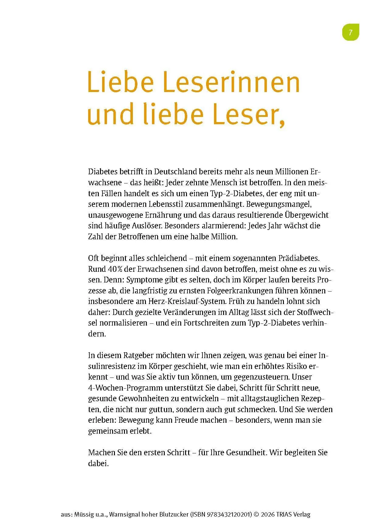 Bild: 9783432120201 | Warnsignal hoher Blutzucker | Karsten Müssig (u. a.) | Taschenbuch