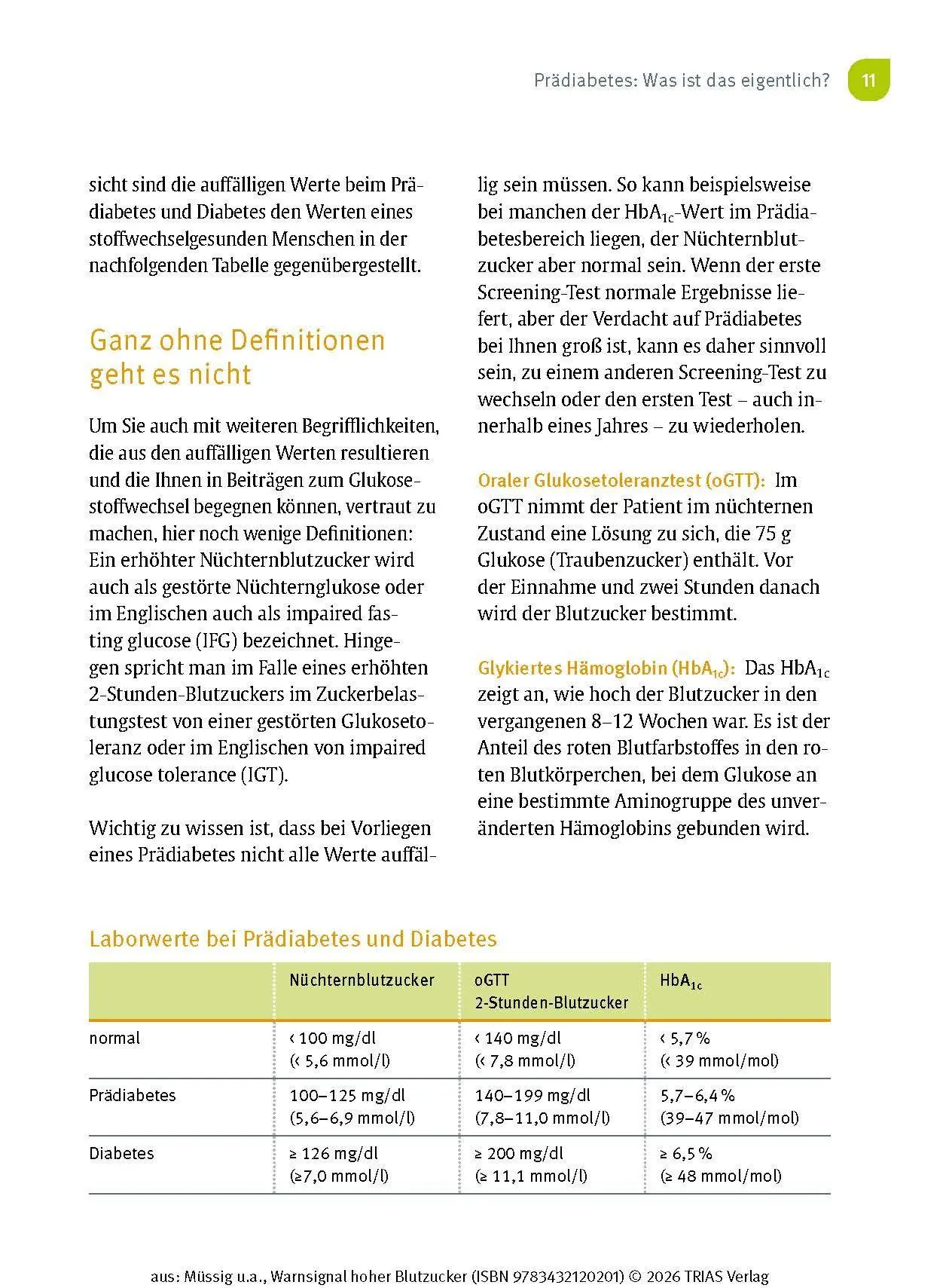 Bild: 9783432120201 | Warnsignal hoher Blutzucker | Karsten Müssig (u. a.) | Taschenbuch