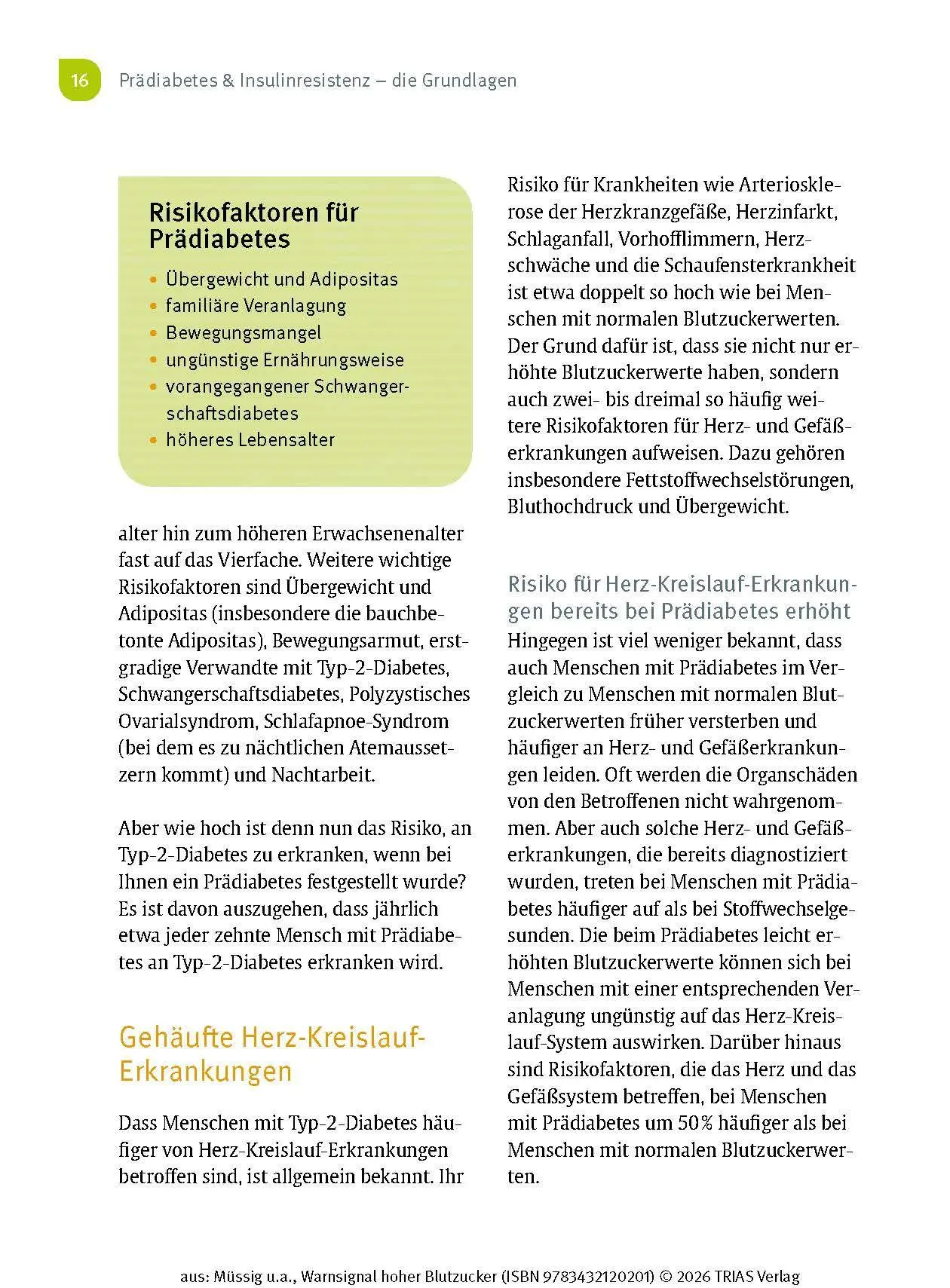 Bild: 9783432120201 | Warnsignal hoher Blutzucker | Karsten Müssig (u. a.) | Taschenbuch