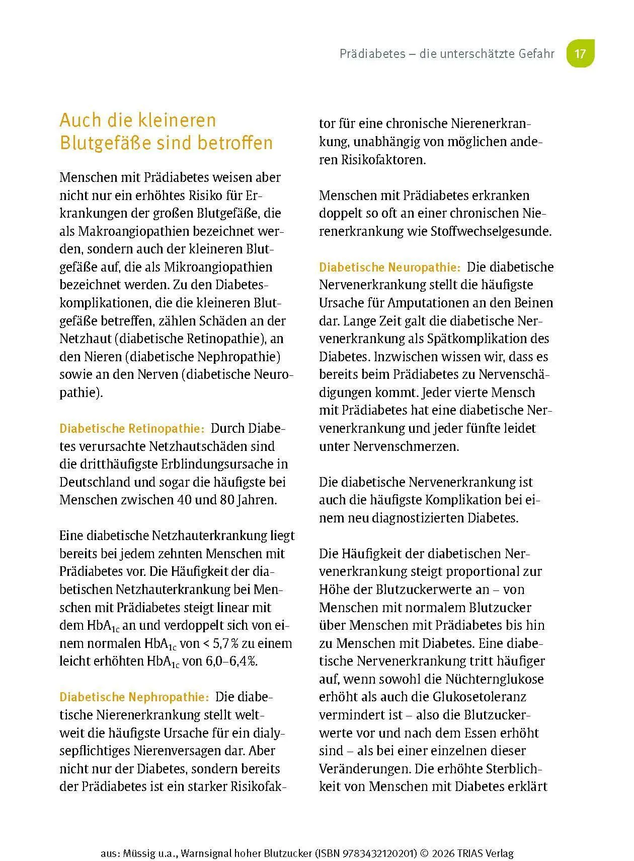 Bild: 9783432120201 | Warnsignal hoher Blutzucker | Karsten Müssig (u. a.) | Taschenbuch