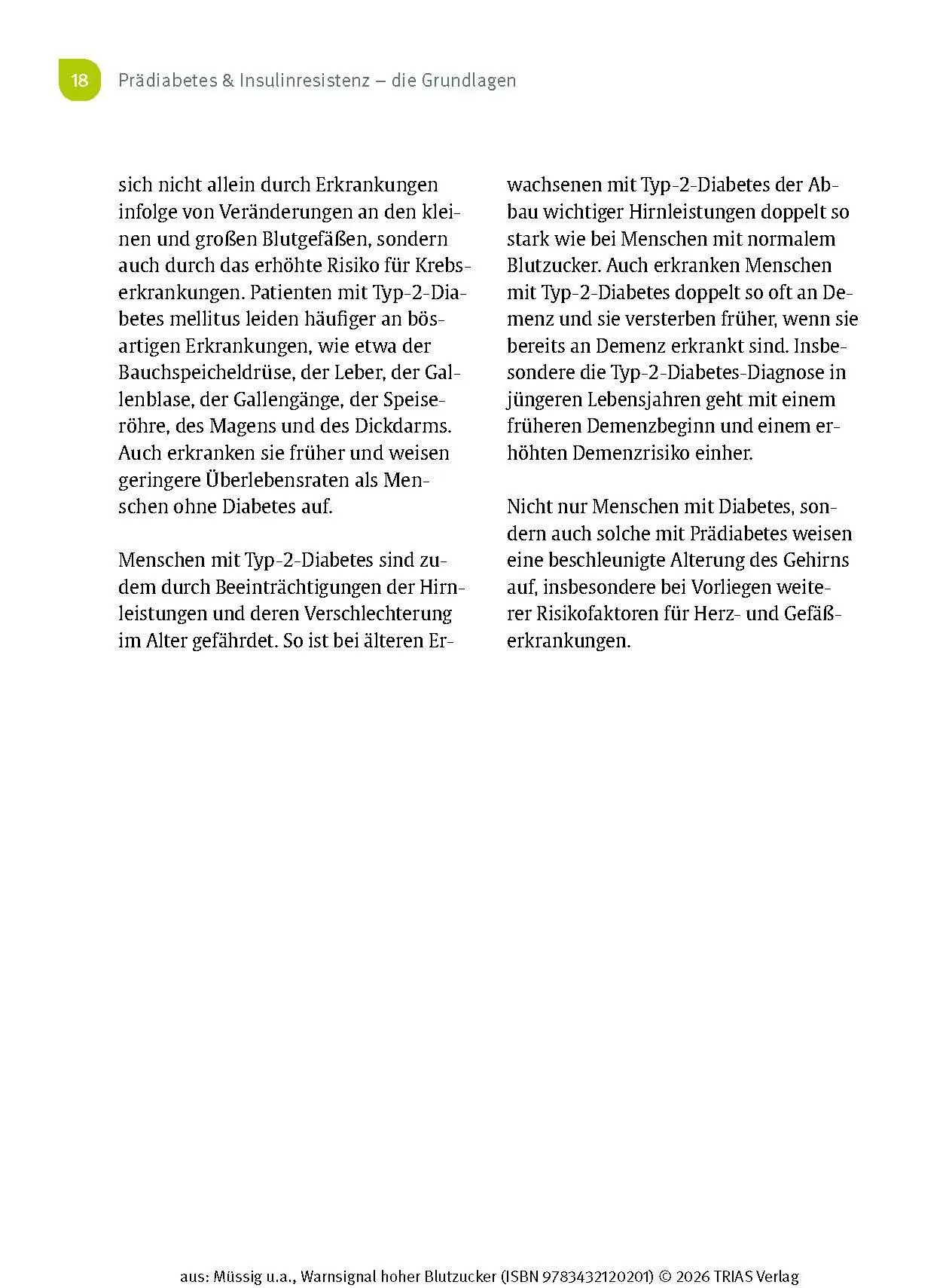 Bild: 9783432120201 | Warnsignal hoher Blutzucker | Karsten Müssig (u. a.) | Taschenbuch