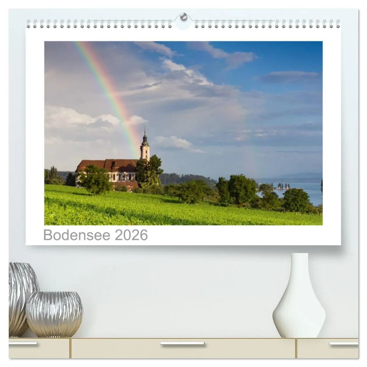 Cover: 9783516200201 | Bodensee 2026 (hochwertiger Premium Wandkalender 2026 DIN A2 quer),...