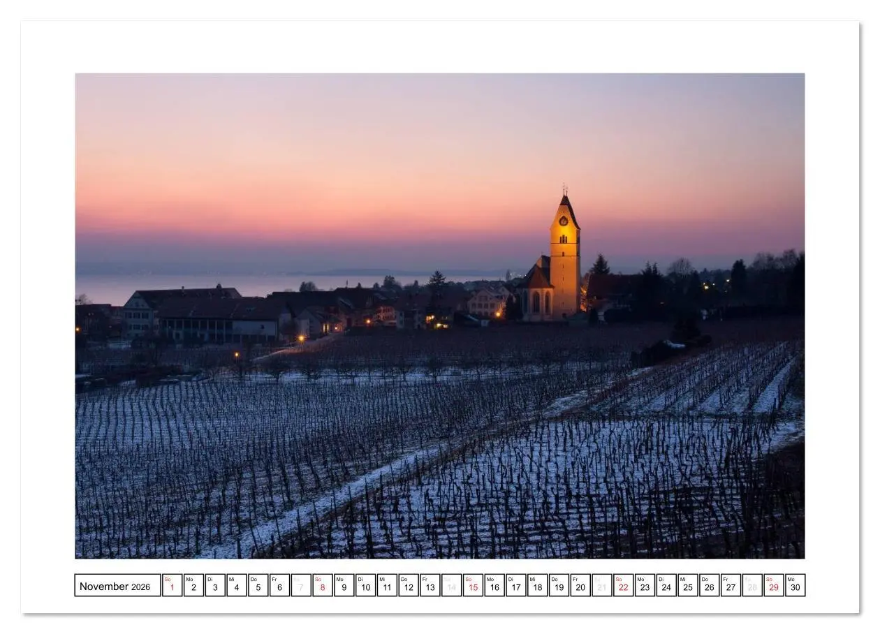 Bild: 9783516200201 | Bodensee 2026 (hochwertiger Premium Wandkalender 2026 DIN A2 quer),...